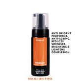 Zobha Vitamin C Foaming Face Wash – 150ml Infused with Pure Mandarin Extract.